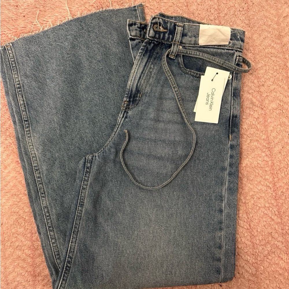 Calvin Klein Light Blue Denim Pants